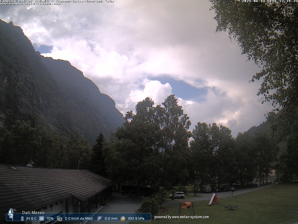immagine della webcam nei dintorni di Valsavarenche: webcam Rhemes-Saint-Georges