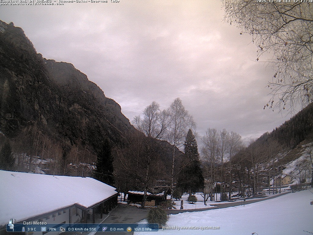 immagine della webcam nei dintorni di Introd: webcam Rhemes-Saint-Georges
