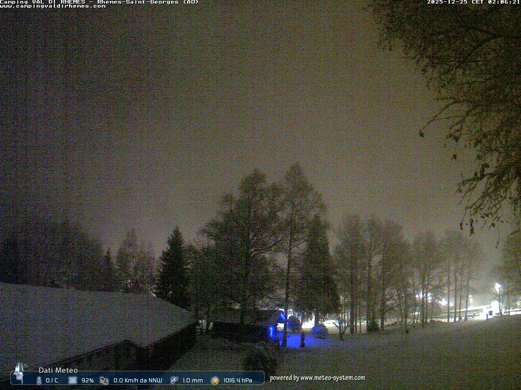 immagine della webcam nei dintorni di Rhemes-Notre-Dame: webcam Rhemes-Saint-Georges