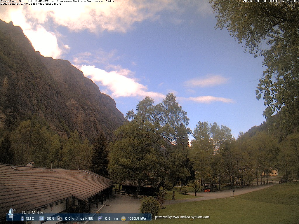 immagine della webcam nei dintorni di Courmayeur: webcam Rhemes-Saint-Georges