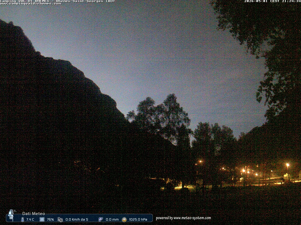 immagine della webcam nei dintorni di Cogne: webcam Rhemes-Saint-Georges