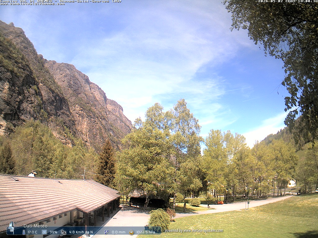 immagine della webcam nei dintorni di Entreves: webcam Rhemes-Saint-Georges