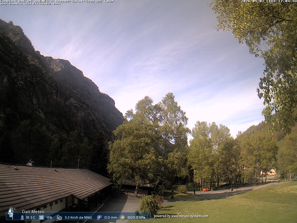 immagine della webcam nei dintorni di Rhemes-Notre-Dame: webcam Rhemes-Saint-Georges