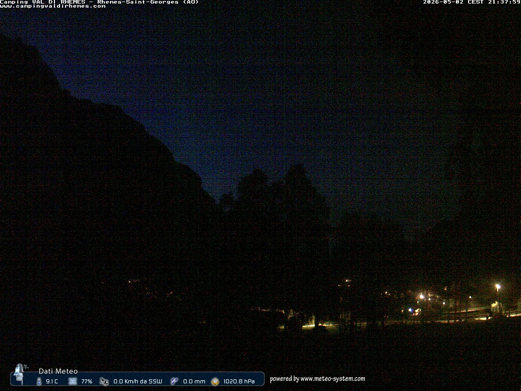 immagine della webcam nei dintorni di Ollomont: webcam Rhemes-Saint-Georges