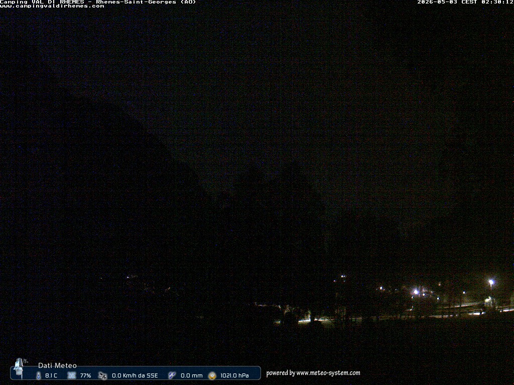immagine della webcam nei dintorni di Les Suches: webcam Rhemes-Saint-Georges