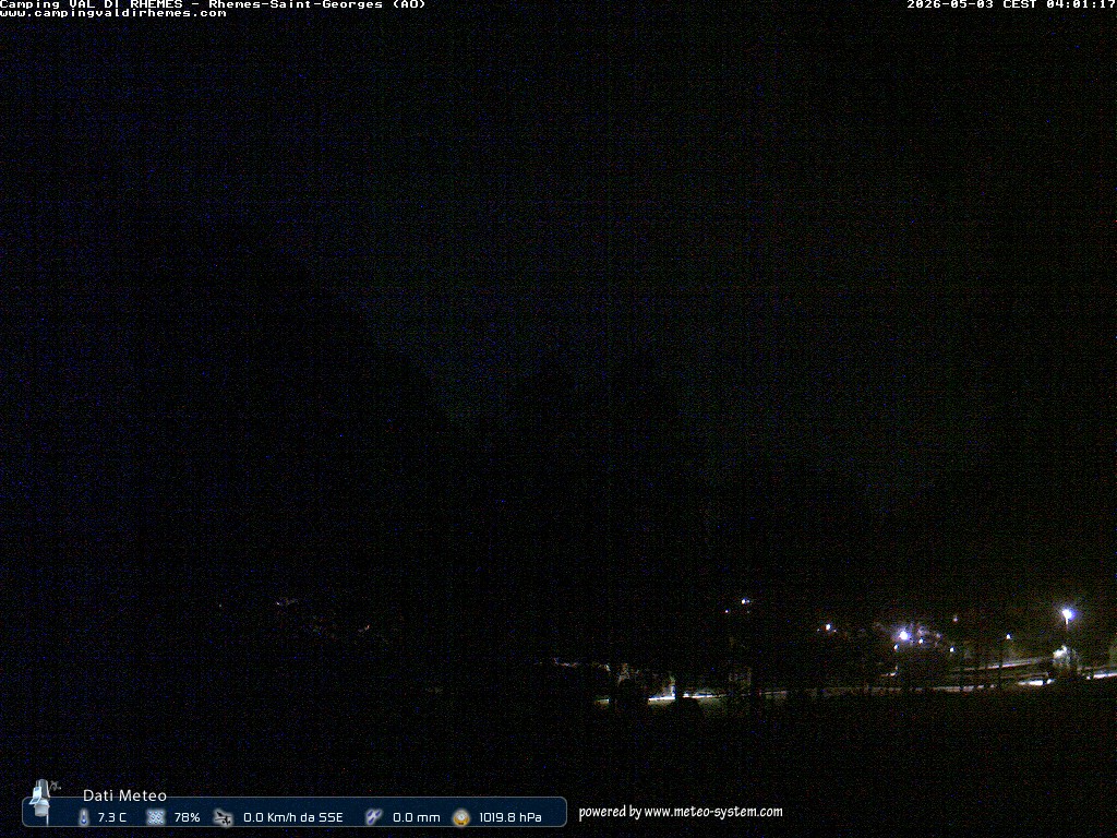 immagine della webcam nei dintorni di Pont: webcam Rhemes-Saint-Georges