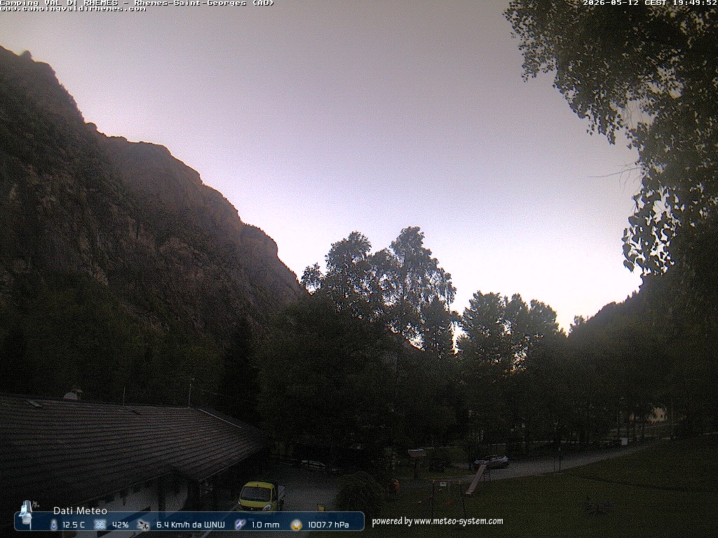 immagine della webcam nei dintorni di Entreves: webcam Rhemes-Saint-Georges
