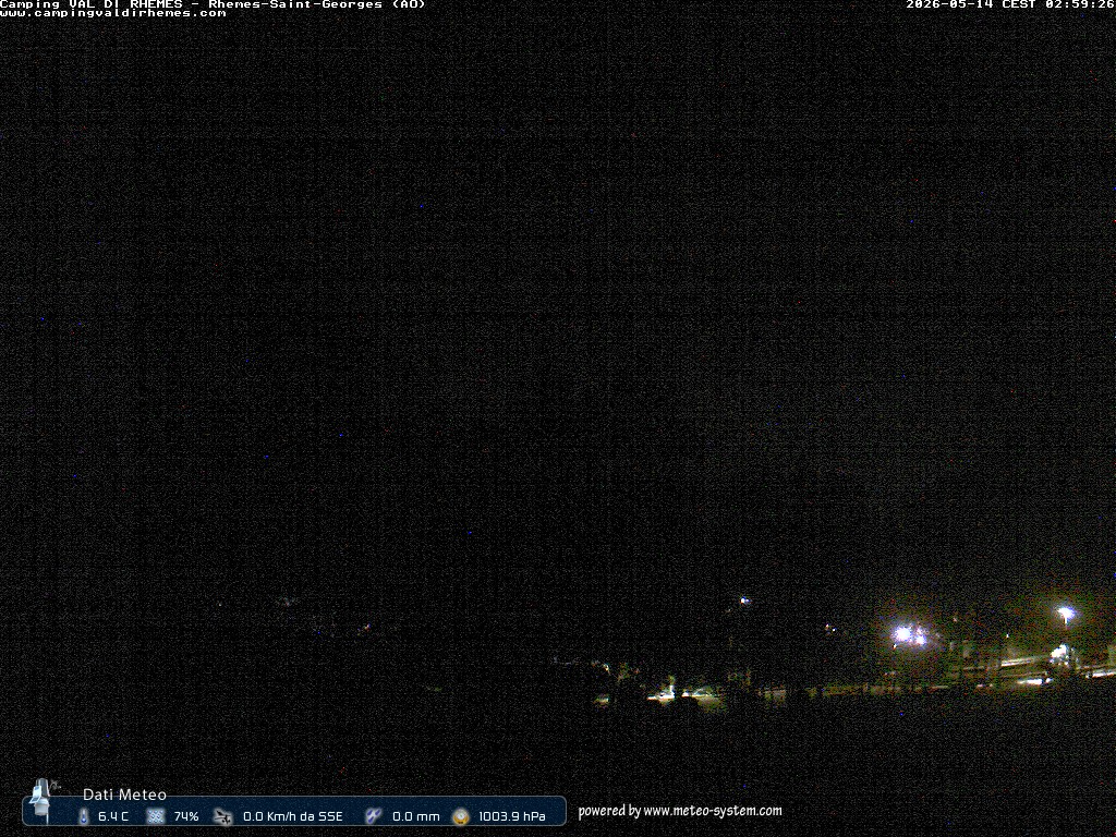 immagine della webcam nei dintorni di La Palud: webcam Rhemes-Saint-Georges
