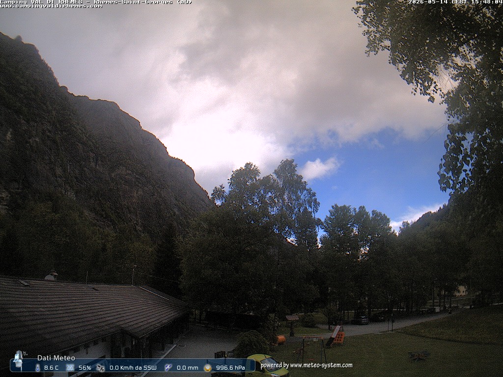 immagine della webcam nei dintorni di Cresta Youla: webcam Rhemes-Saint-Georges
