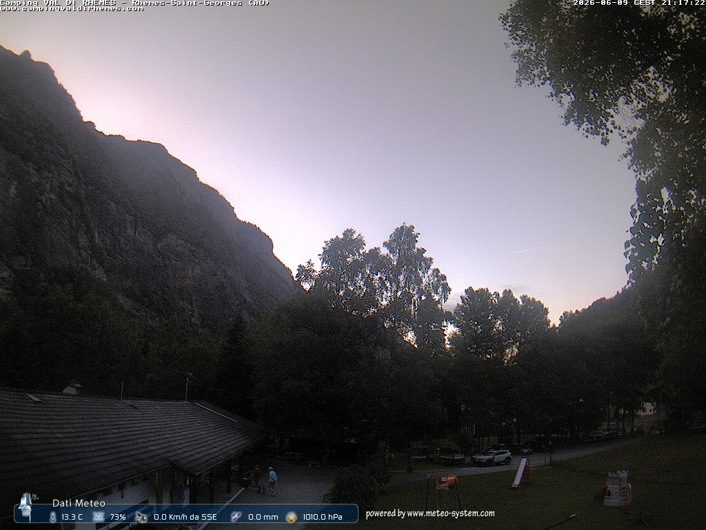 immagine della webcam nei dintorni di La Thuile: webcam Rhemes-Saint-Georges