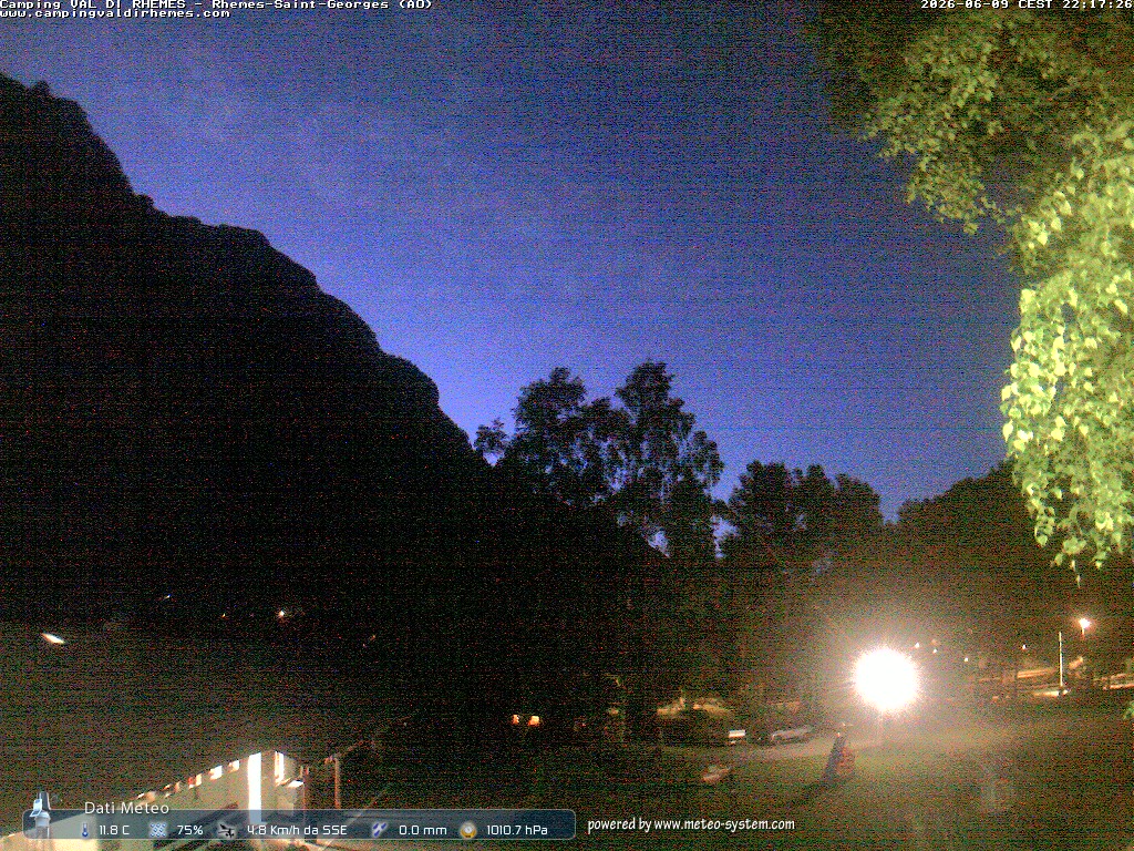 immagine della webcam nei dintorni di Aosta: webcam Rhemes-Saint-Georges