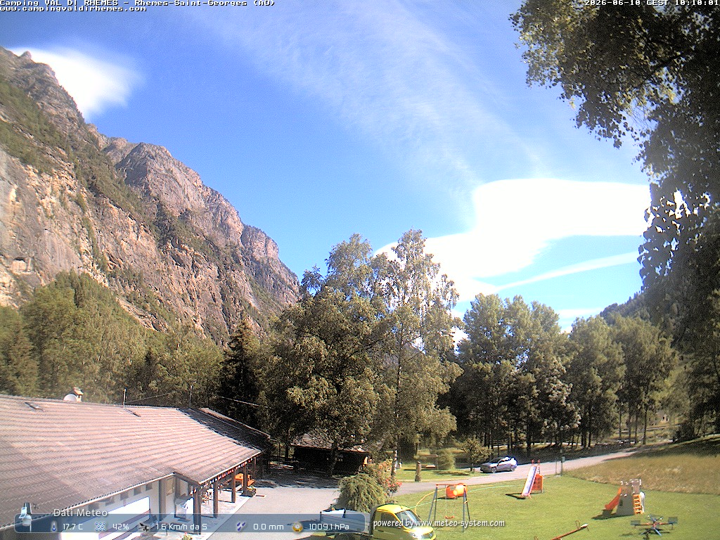 immagine della webcam nei dintorni di Saint-Pierre: webcam Rhemes-Saint-Georges