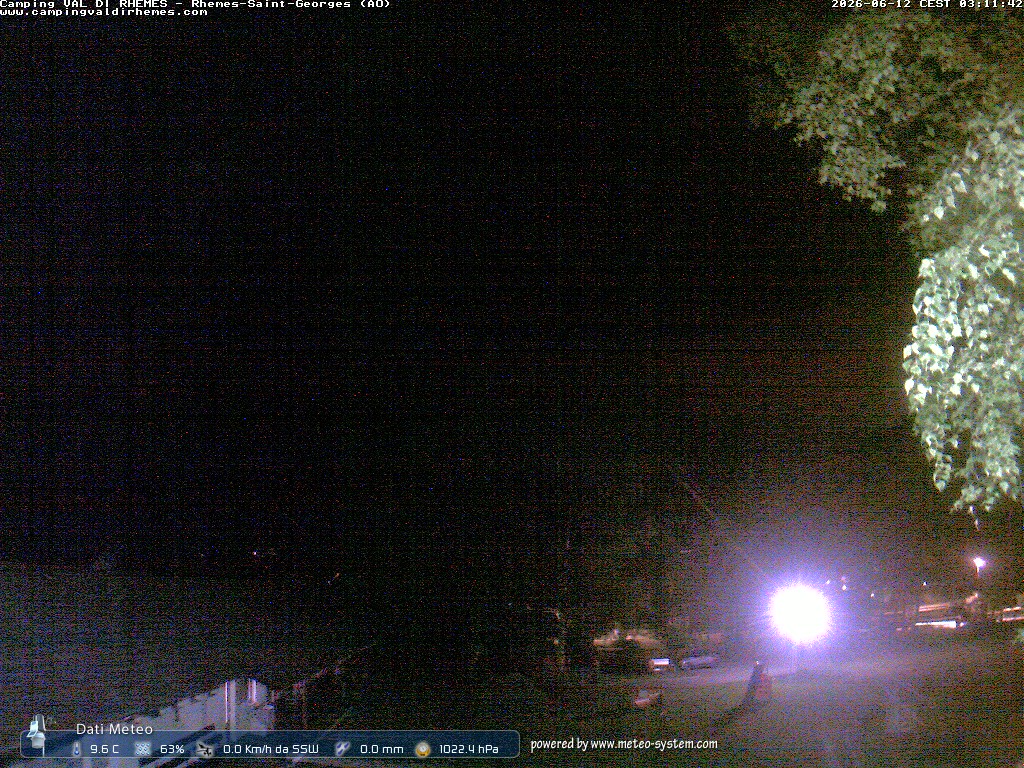 immagine della webcam nei dintorni di Valgrisenche: webcam Rhemes-Saint-Georges