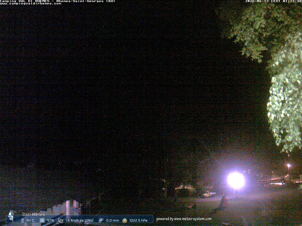 immagine della webcam nei dintorni di Courmayeur: webcam Rhemes-Saint-Georges
