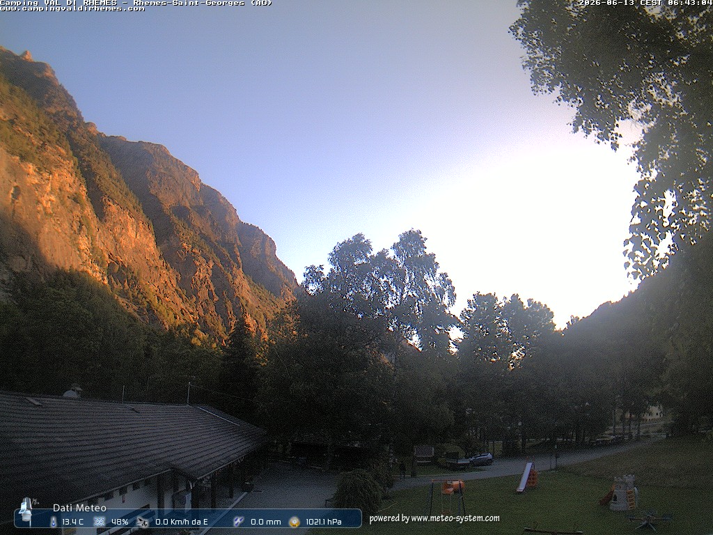 immagine della webcam nei dintorni di Cogne: webcam Rhemes-Saint-Georges