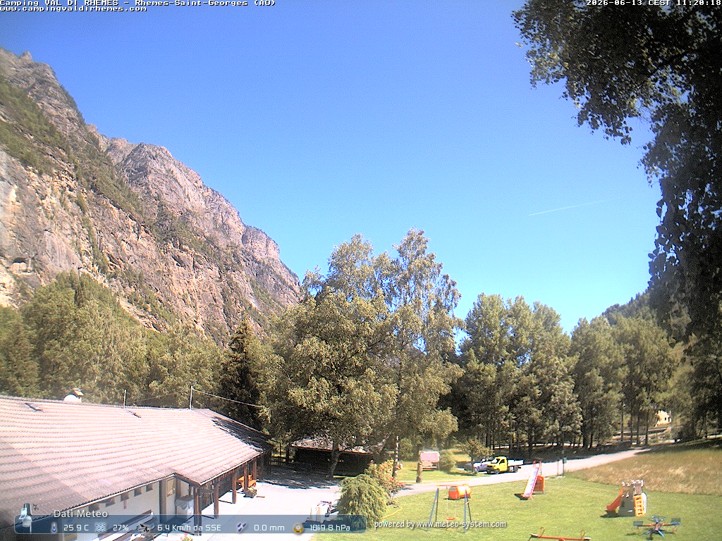 immagine della webcam nei dintorni di Charvensod: webcam Rhemes-Saint-Georges
