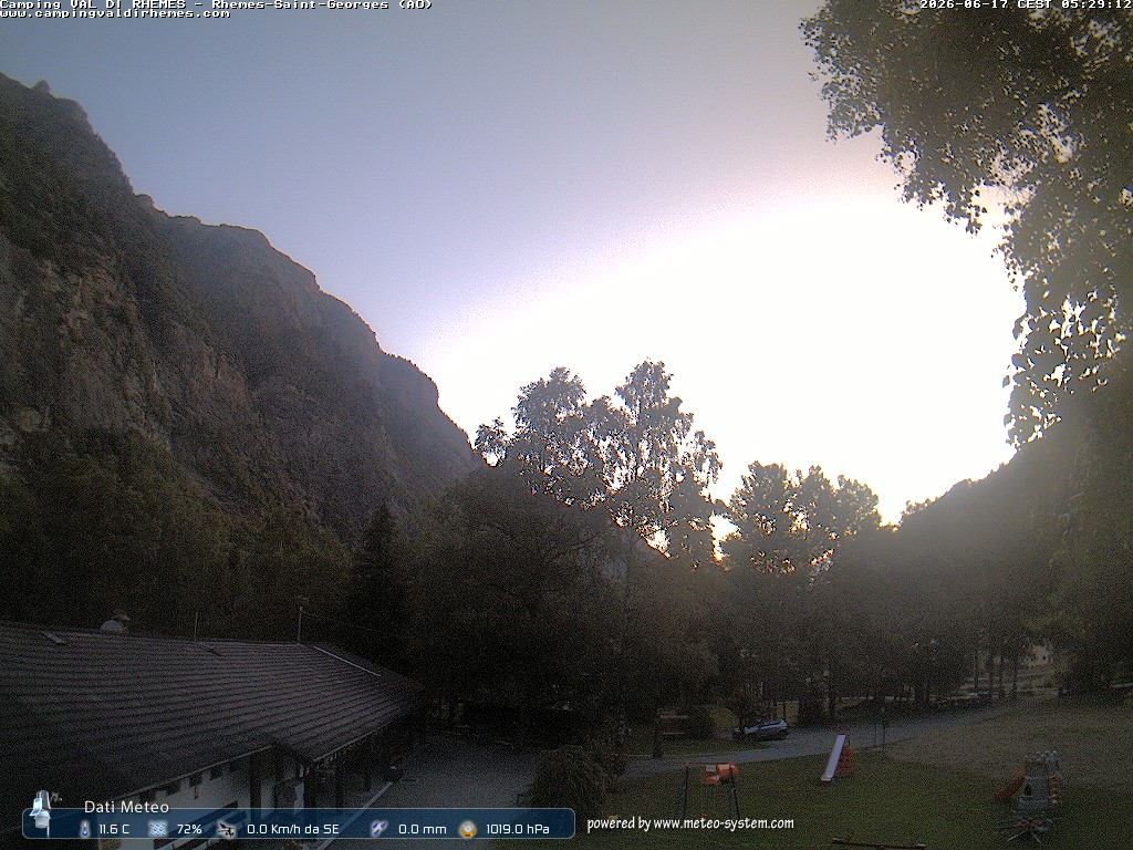 immagine della webcam nei dintorni di La Thuile: webcam Rhemes-Saint-Georges