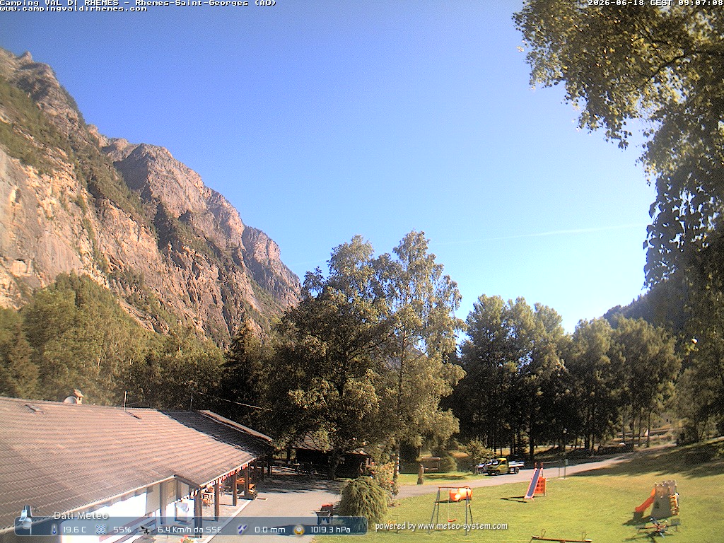 immagine della webcam nei dintorni di Valgrisenche: webcam Rhemes-Saint-Georges