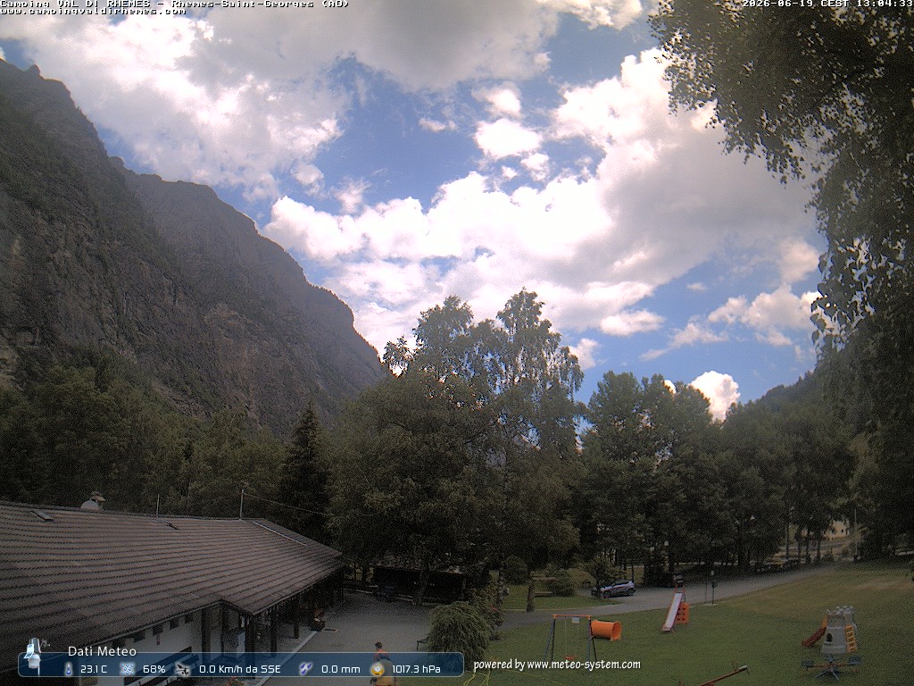 immagine della webcam nei dintorni di La Thuile: webcam Rhemes-Saint-Georges