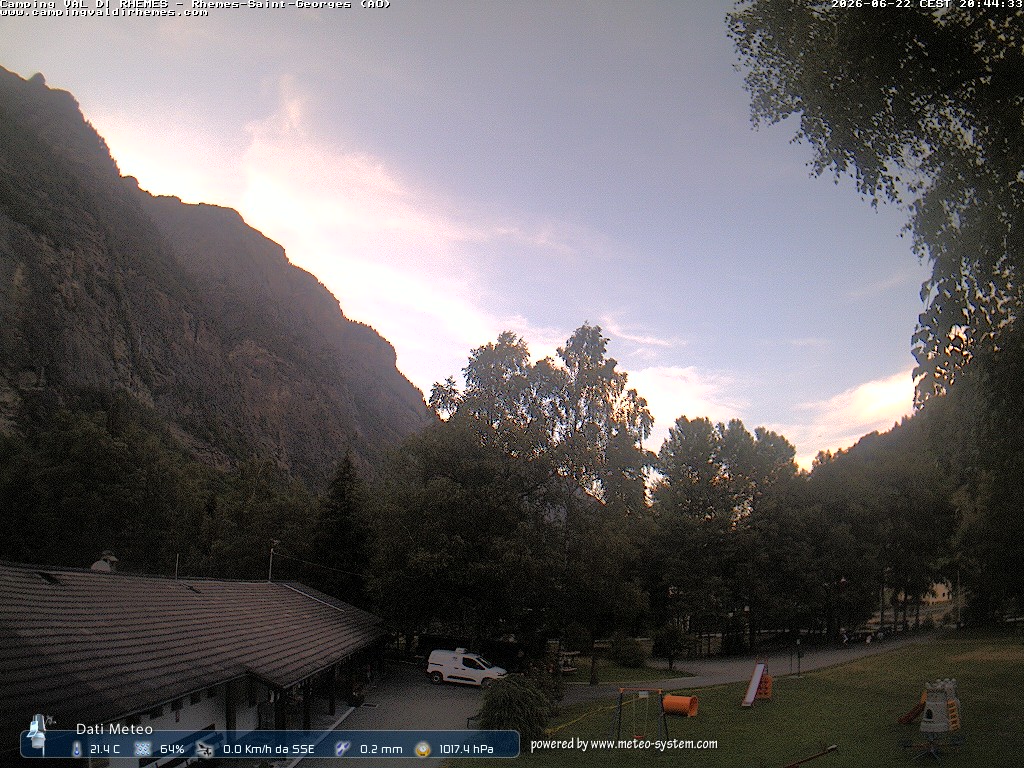 immagine della webcam nei dintorni di Cogne Lillaz: webcam Rhemes-Saint-Georges