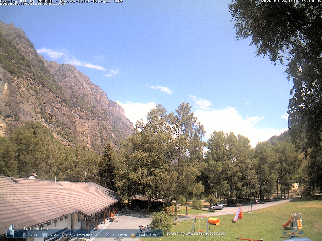 immagine della webcam nei dintorni di Introd: webcam Rhemes-Saint-Georges