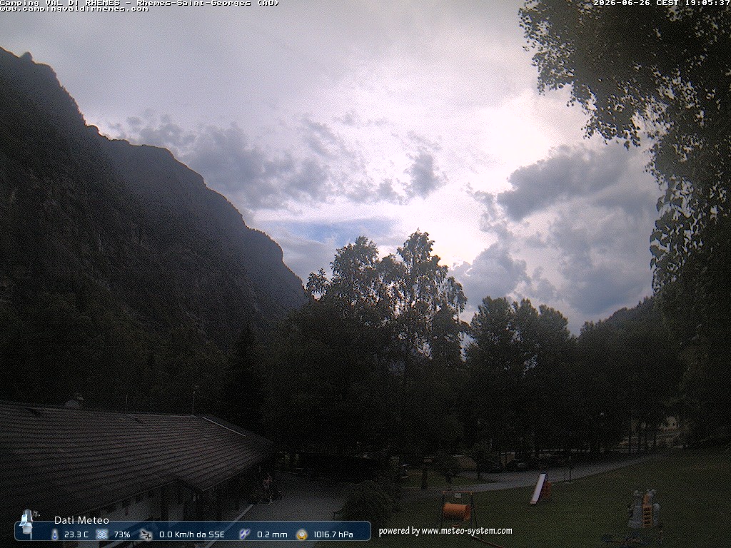 immagine della webcam nei dintorni di Aosta: webcam Rhemes-Saint-Georges