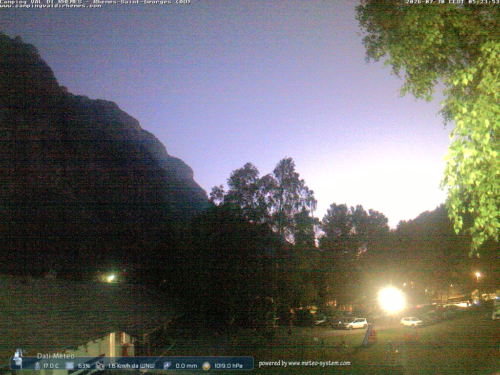 immagine della webcam nei dintorni di Couis: webcam Rhemes-Saint-Georges